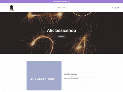 aliclassicwear.shop snapshot