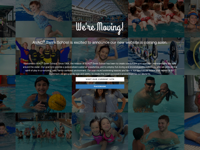 avacswimschool.us snapshot