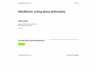 aboveandbeyondcarecenter.com snapshot