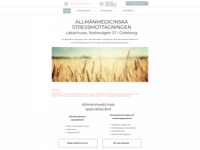 amstressmottagningen.se snapshot