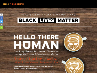 www.hellotherehuman.com snapshot