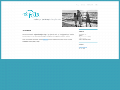 drritaeatingdisorders.com snapshot