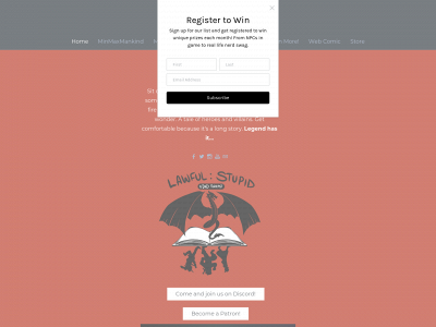 www.lawfulstupid.org snapshot