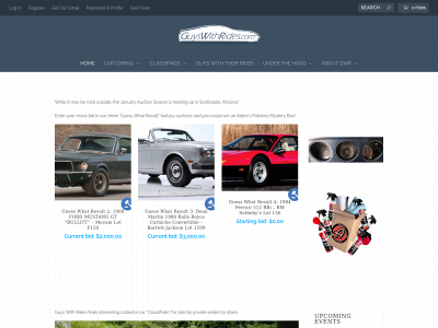 guyswithrides.com snapshot