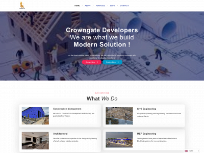 crowngatedevelopers.com snapshot