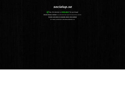 socialup.se snapshot