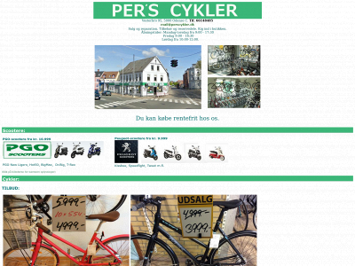 perscykler.dk snapshot