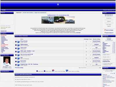scorpioklub.dk snapshot