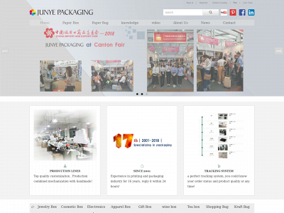 junyepackaging.com snapshot