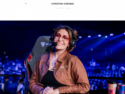 christinagreiner.com snapshot
