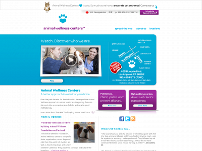 animalwellnesscenters.com snapshot