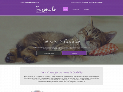 pussopals.co.uk snapshot