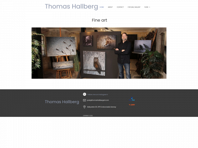 thomashallbergart.com snapshot
