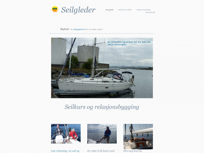 seilgleder.no snapshot
