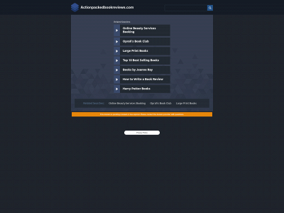actionpackedbookreviews.com snapshot