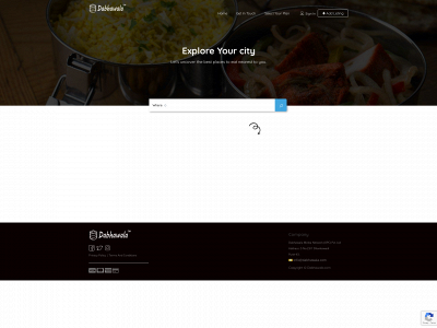 dabhawala.com snapshot
