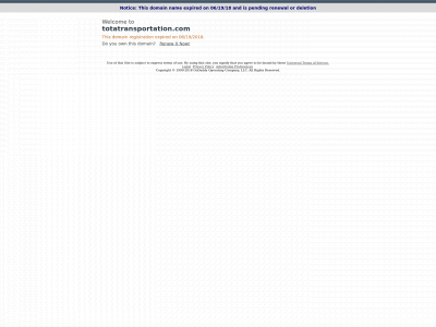 totatransportation.com snapshot