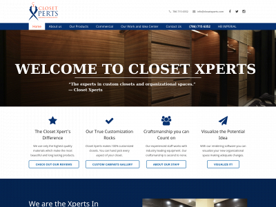 customclosetsmiamifl.com snapshot