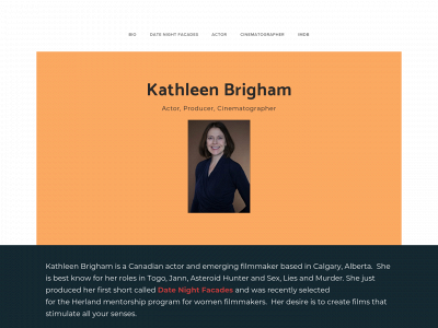 www.kathleenbrigham.com snapshot