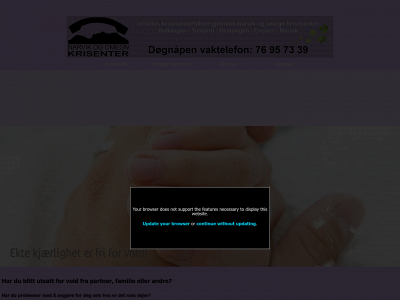narvikkrisesenter.no snapshot