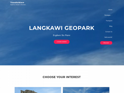 traveltowave.com snapshot