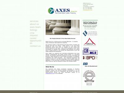 axesinc.com snapshot