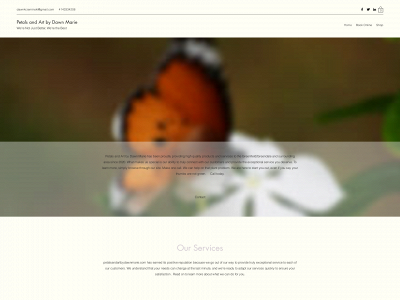 www.petalsandartbydawnmarie.com snapshot