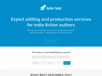 authorsecret.com snapshot