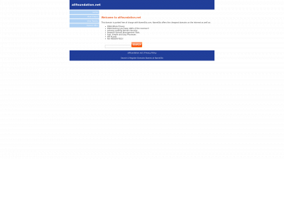 allfoundation.net snapshot
