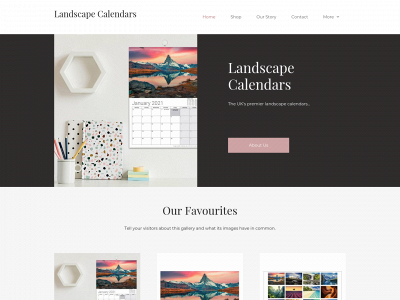landscapecalendars.co.uk snapshot