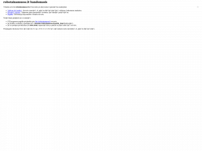 robotainamuose.lt snapshot