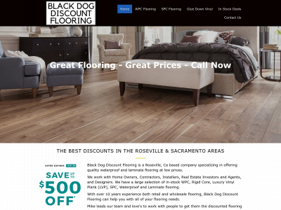blackdogdiscountflooring.com snapshot