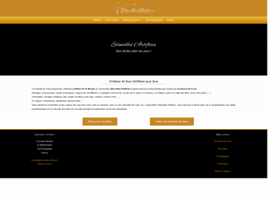 etincellesartifices.fr snapshot