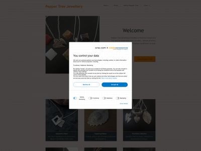 peppertreejewellery.co.uk snapshot