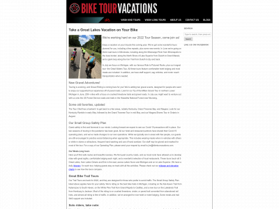 biketourvacations.com snapshot
