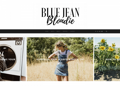 bluejeanblondie.com snapshot