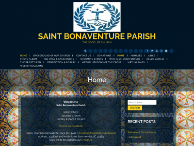 thegoodlifechurch.org snapshot