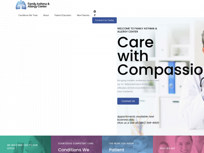 asthma-allergy-center.com snapshot