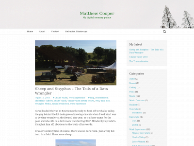 matthewcooper.org.uk snapshot