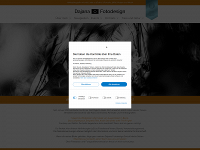 dajana-fotodesign.de snapshot