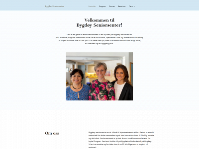 bygdoysenior.no snapshot