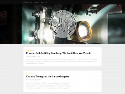 thecantedangle.com snapshot