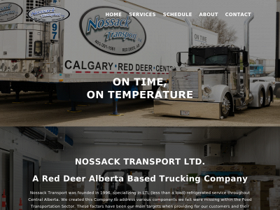 nossacktransport.com snapshot