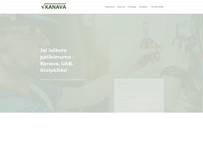 kanava.lt snapshot