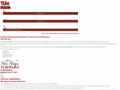 transformingloveministries.org snapshot