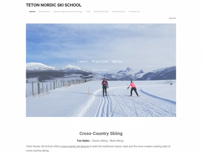 www.tetonxc.com snapshot