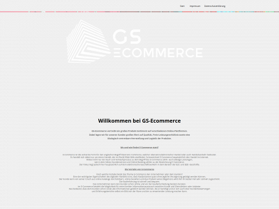 gs-ecommerce.de snapshot