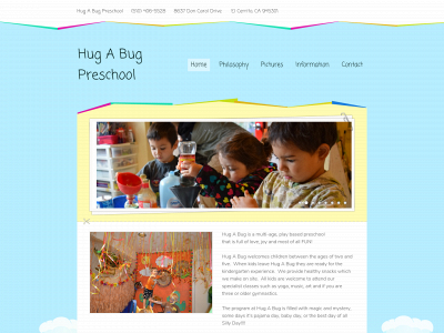 hugabugpreschool.com snapshot