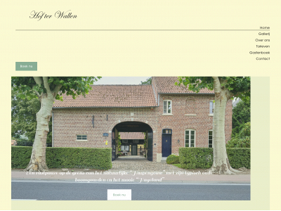 hofterwallen.be snapshot