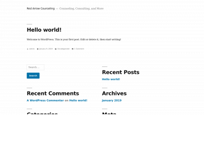 redarrowcounseling.net snapshot